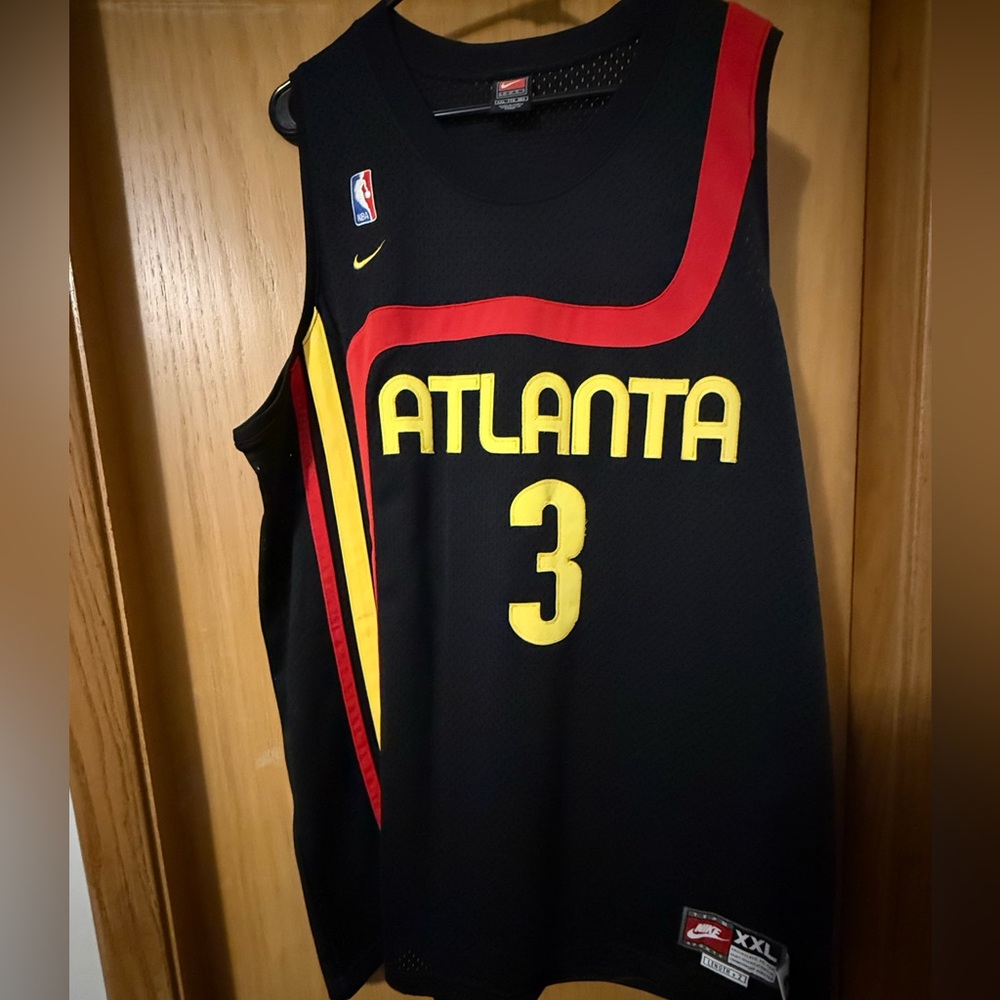 Nike Atlanta Black and Yellow Jersey